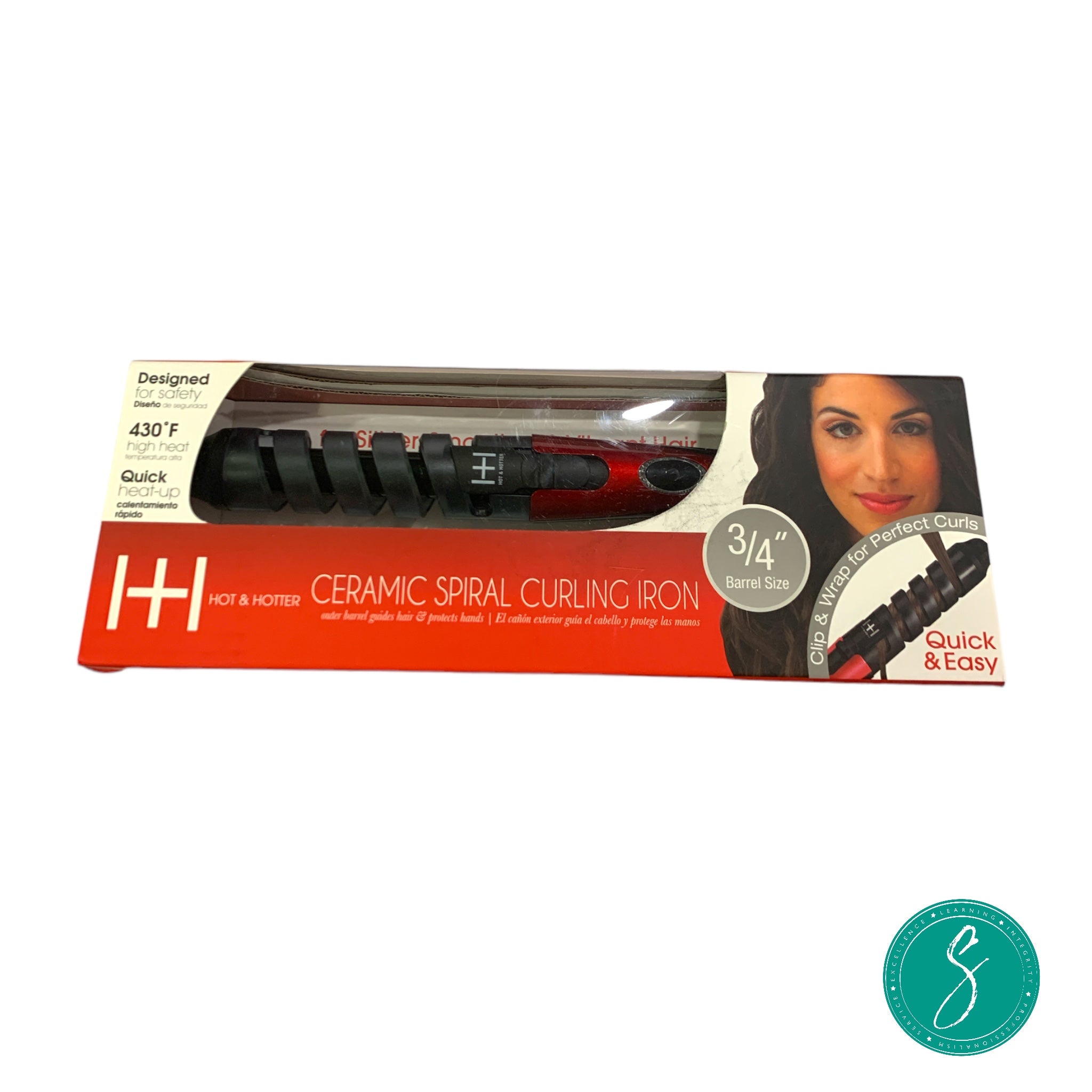 Hot & Hotter Spiral Curl Iron