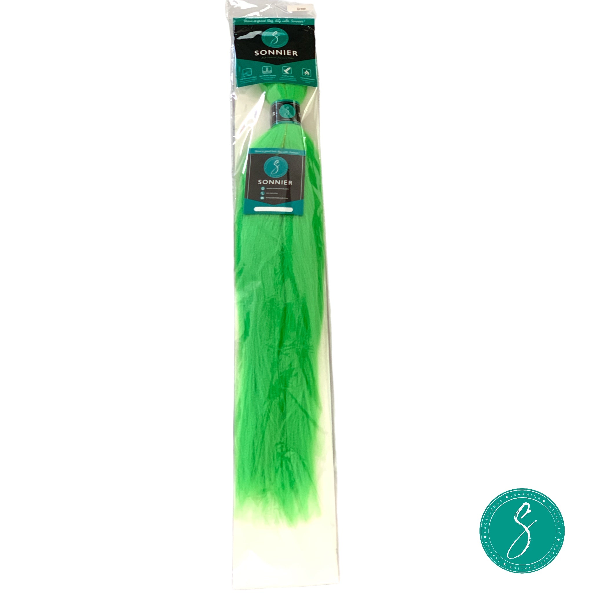 Sonnier Braiding Hair Green
