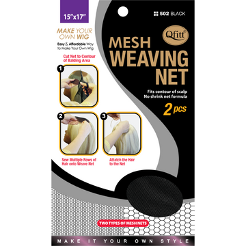 Qfitt Mesh Weaving Net 502 Blac