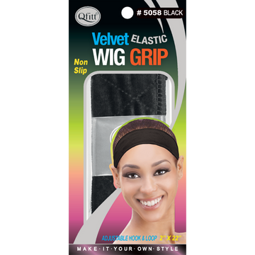 Qfitt Velvet Elastic Wig Grip B