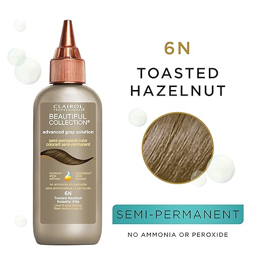 Clairol Beautiful Collection AG #6N Toasted Hazel