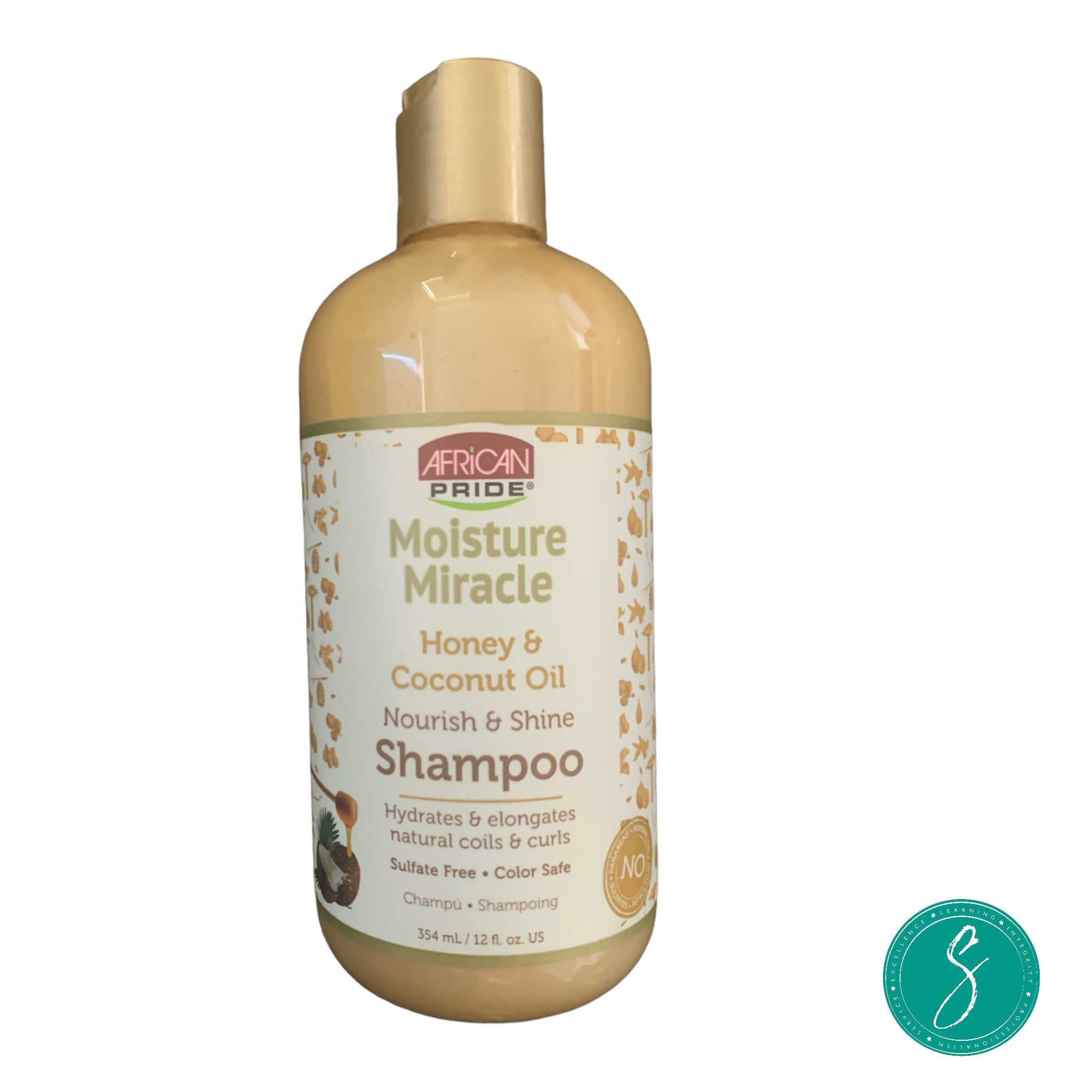 African Pride Moisture Miracle Shampoo - Honey & Coconut Oil