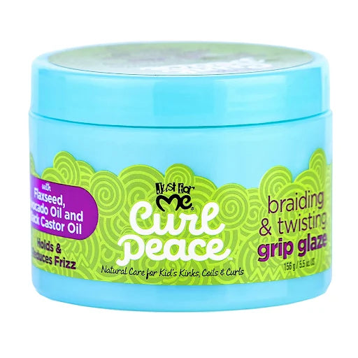 Just for Me Curl Peace Braiding & Twisting Grip Glaze - 5.5 oz