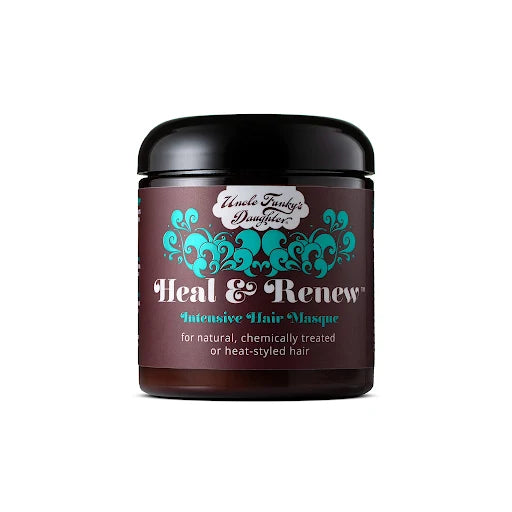 Uncle Funkys Daughter Intensive Hair Masque, Heal & Renew - 8 fl oz