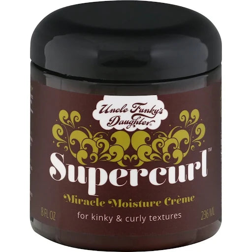 Uncle Funkys Daughter Supercurl Moisture Creme, Miracle - 8 fl oz