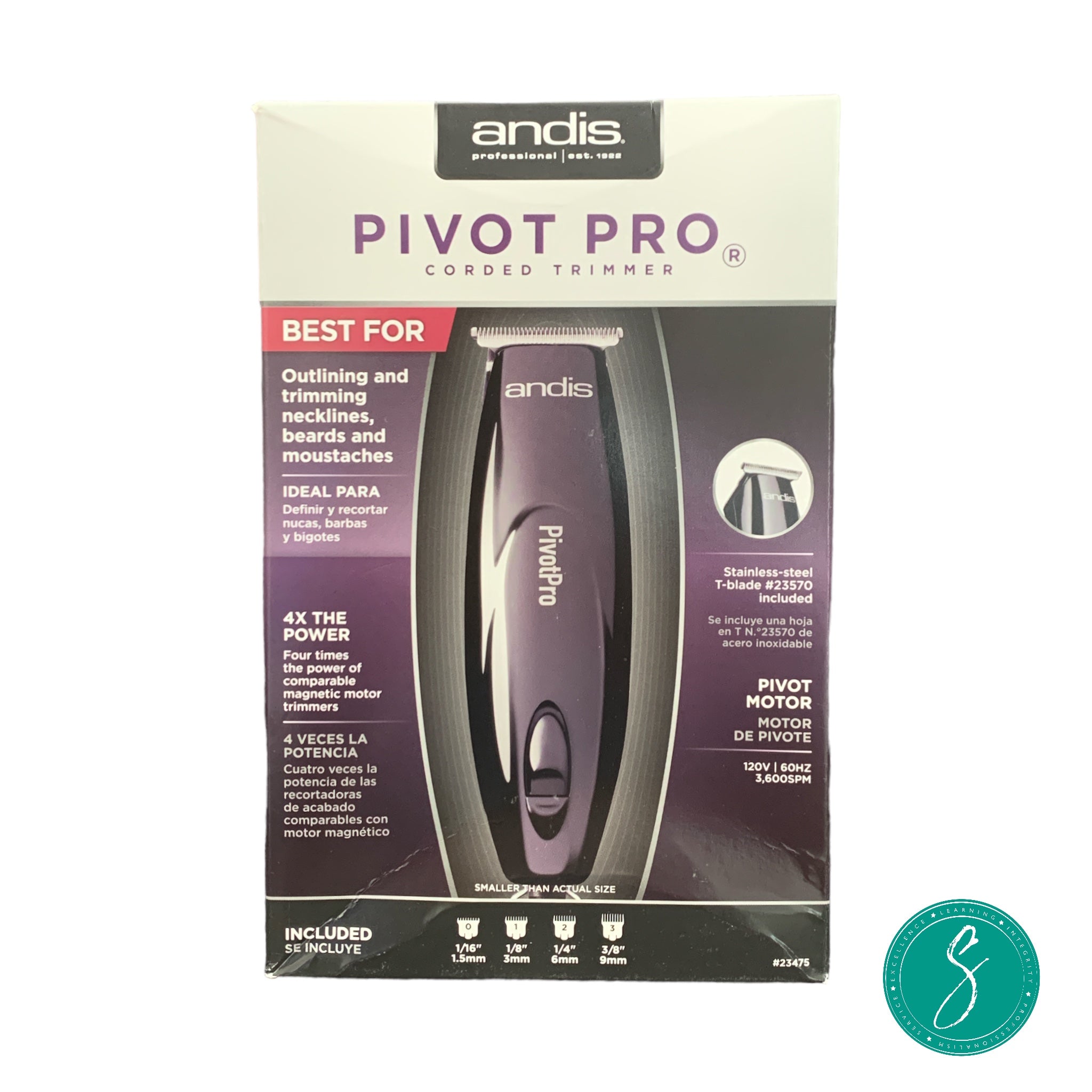 Andis Pivot newest Pro Corded Trimmer