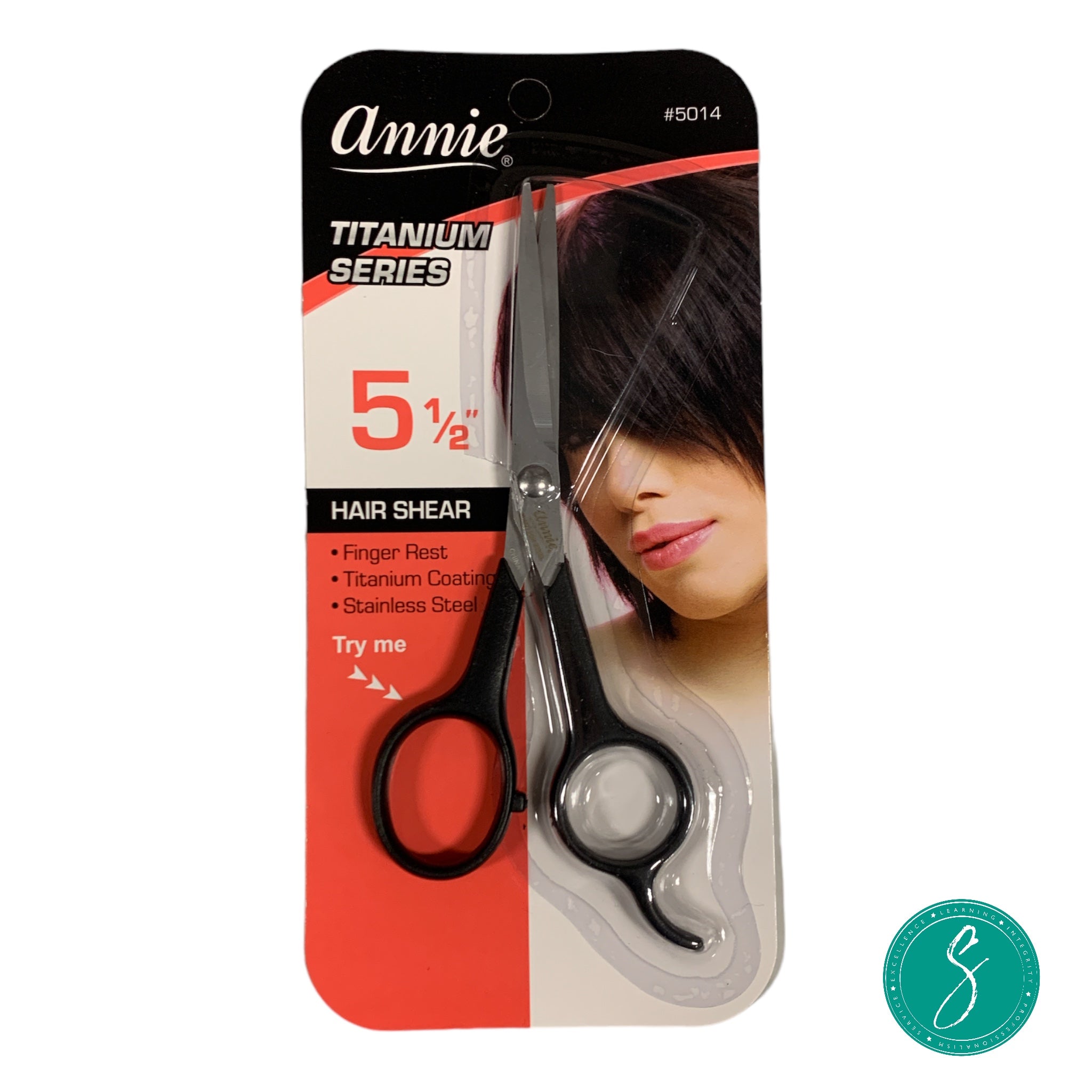 Annie Hair Titanium Shears 5.5"