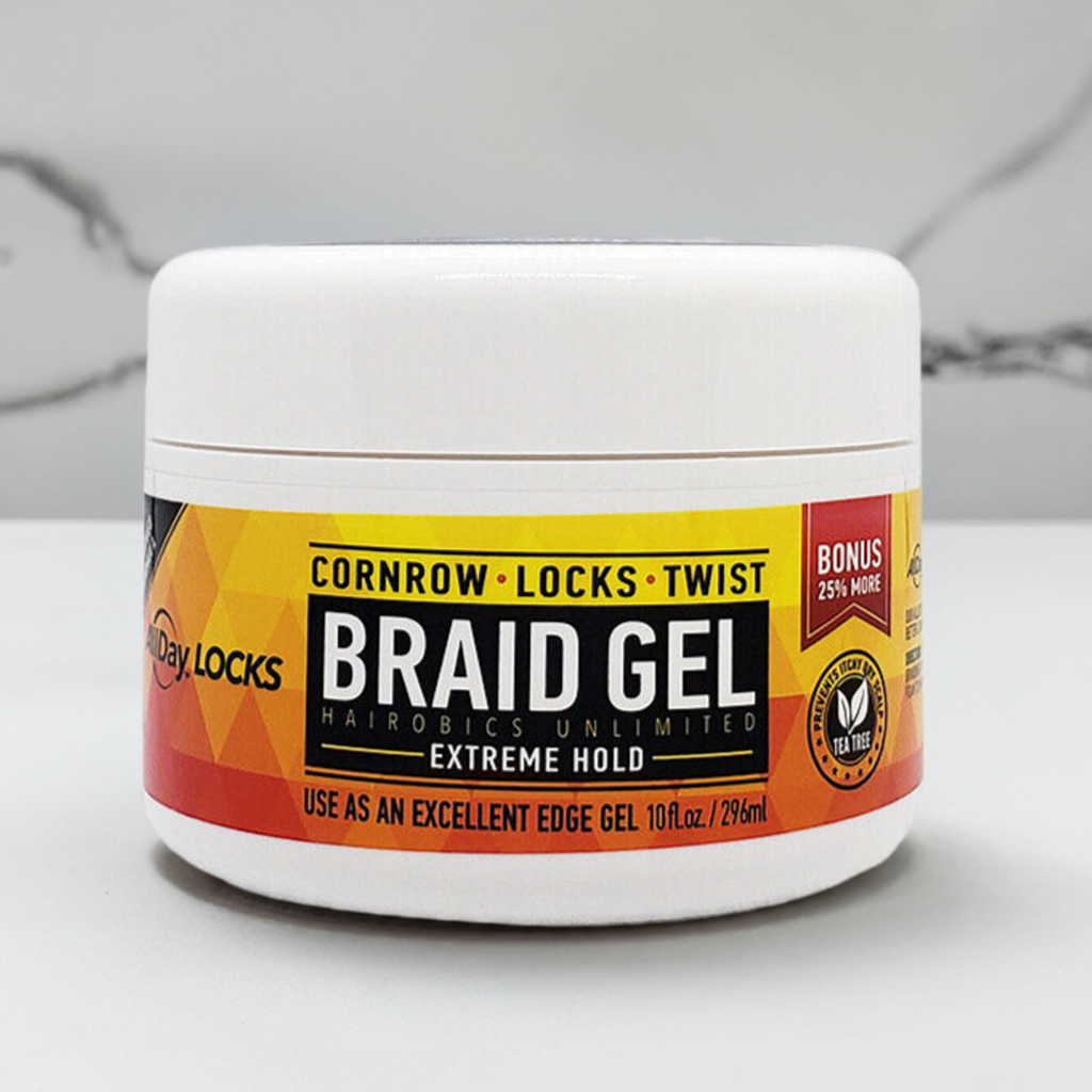 All Day Locks Braid Gel 10oz